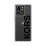 スリムプロテクションケース［ MICHAEL KORS - Logo - Black ］