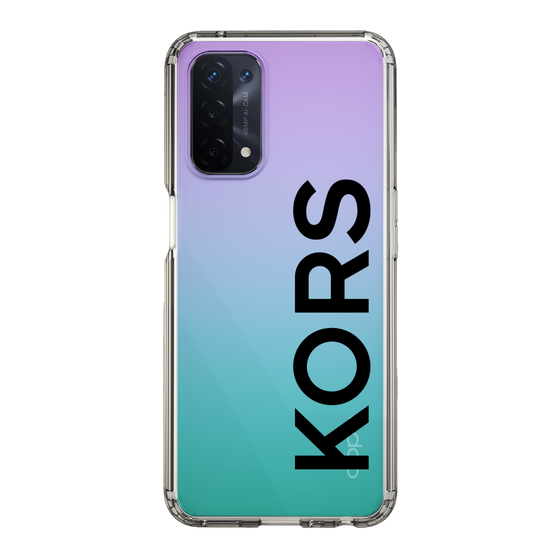 スリムプロテクションケース［ MICHAEL KORS - Logo - Black ］