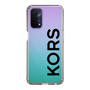 スリムプロテクションケース［ MICHAEL KORS - Logo - Black ］