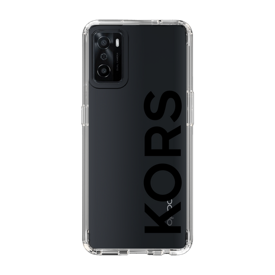 スリムプロテクションケース［ MICHAEL KORS - Logo - Black ］