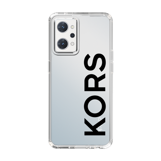 スリムプロテクションケース［ MICHAEL KORS - Logo - Black ］
