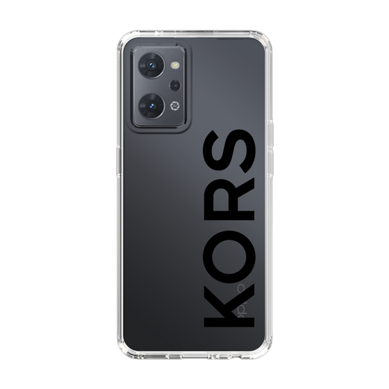 スリムプロテクションケース［ MICHAEL KORS - Logo - Black ］