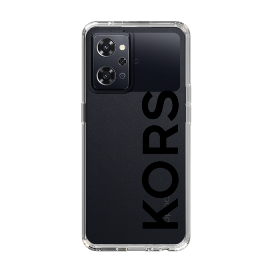 スリムプロテクションケース［ MICHAEL KORS - Logo - Black ］