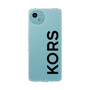 スリムプロテクションケース［ MICHAEL KORS - Logo - Black ］