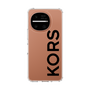 スリムプロテクションケース［ MICHAEL KORS - Logo - Black ］