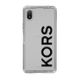 スリムプロテクションケース［ MICHAEL KORS - Logo - Black ］
