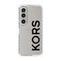 スリムプロテクションケース［ MICHAEL KORS - Logo - Black ］