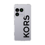 スリムプロテクションケース［ MICHAEL KORS - Logo - Black ］