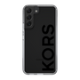 スリムプロテクションケース［ MICHAEL KORS - Logo - Black ］