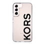 スリムプロテクションケース［ MICHAEL KORS - Logo - Black ］