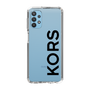 スリムプロテクションケース［ MICHAEL KORS - Logo - Black ］