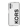 スリムプロテクションケース［ MICHAEL KORS - Logo - Black ］