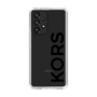 スリムプロテクションケース［ MICHAEL KORS - Logo - Black ］