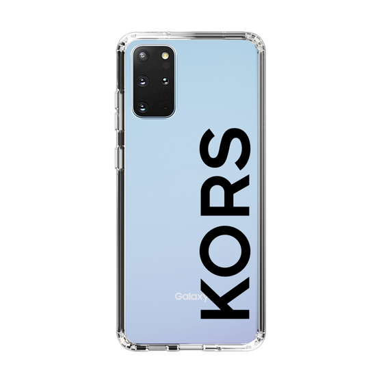 スリムプロテクションケース［ MICHAEL KORS - Logo - Black ］