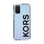 スリムプロテクションケース［ MICHAEL KORS - Logo - Black ］
