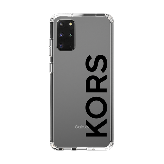 スリムプロテクションケース［ MICHAEL KORS - Logo - Black ］