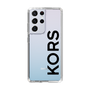 スリムプロテクションケース［ MICHAEL KORS - Logo - Black ］