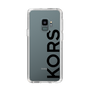 スリムプロテクションケース［ MICHAEL KORS - Logo - Black ］