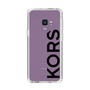 スリムプロテクションケース［ MICHAEL KORS - Logo - Black ］
