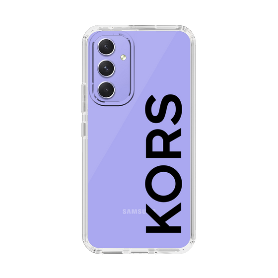 スリムプロテクションケース［ MICHAEL KORS - Logo - Black ］