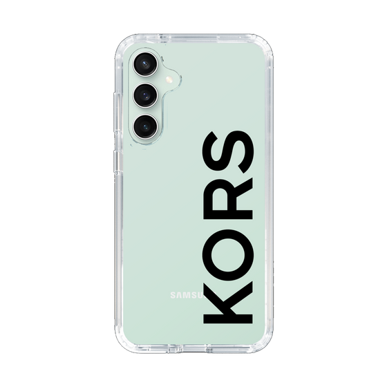 スリムプロテクションケース［ MICHAEL KORS - Logo - Black ］