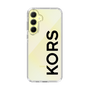 スリムプロテクションケース［ MICHAEL KORS - Logo - Black ］