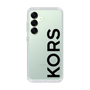 スリムプロテクションケース［ MICHAEL KORS - Logo - Black ］