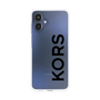 スリムプロテクションケース［ MICHAEL KORS - Logo - Black ］