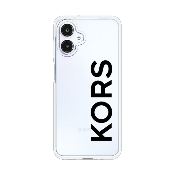 スリムプロテクションケース［ MICHAEL KORS - Logo - Black ］