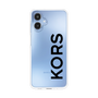 スリムプロテクションケース［ MICHAEL KORS - Logo - Black ］