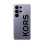 スリムプロテクションケース［ MICHAEL KORS - Logo - Black ］