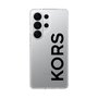 スリムプロテクションケース［ MICHAEL KORS - Logo - Black ］