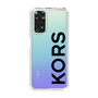 スリムプロテクションケース［ MICHAEL KORS - Logo - Black ］