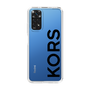 スリムプロテクションケース［ MICHAEL KORS - Logo - Black ］