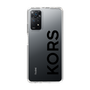 スリムプロテクションケース［ MICHAEL KORS - Logo - Black ］