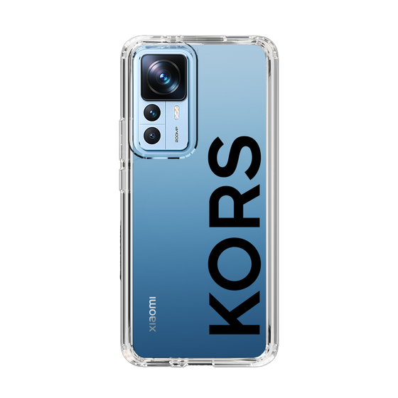 スリムプロテクションケース［ MICHAEL KORS - Logo - Black ］