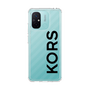 スリムプロテクションケース［ MICHAEL KORS - Logo - Black ］