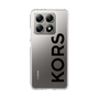 スリムプロテクションケース［ MICHAEL KORS - Logo - Black ］