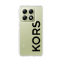 スリムプロテクションケース［ MICHAEL KORS - Logo - Black ］