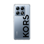 スリムプロテクションケース［ MICHAEL KORS - Logo - Black ］