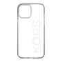 スリムプロテクションケース［ MICHAEL KORS - Logo - White ］