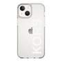 スリムプロテクションケース［ MICHAEL KORS - Logo - White ］