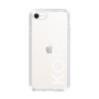 スリムプロテクションケース［ MICHAEL KORS - Logo - White ］