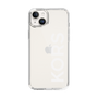 スリムプロテクションケース［ MICHAEL KORS - Logo - White ］