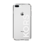 スリムプロテクションケース［ MICHAEL KORS - Logo - White ］
