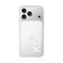 スリムプロテクションケース［ MICHAEL KORS - Logo - White ］