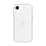 スリムプロテクションケース［ MICHAEL KORS - Logo - White ］