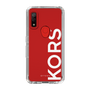 スリムプロテクションケース［ MICHAEL KORS - Logo - White ］