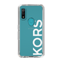 スリムプロテクションケース［ MICHAEL KORS - Logo - White ］