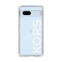 スリムプロテクションケース［ MICHAEL KORS - Logo - White ］